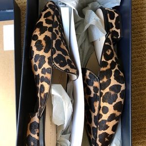 cole haan piper mule leopard print